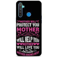 Realme 5i Uyumlu Kılıf Pembe Delisi (46) Core Armor Kılıf Tipografi