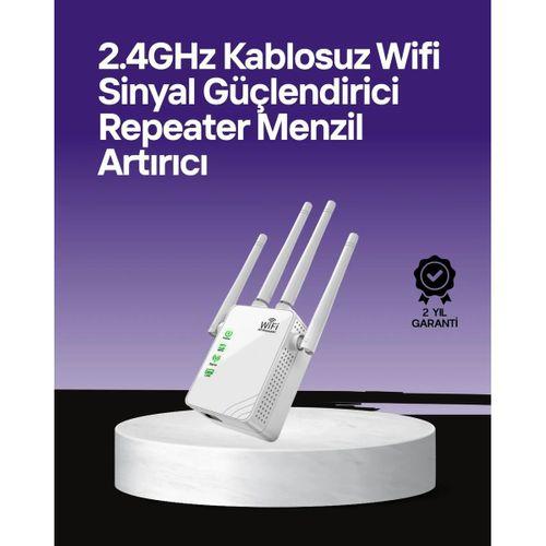 Wps Destekli 2.4ghz + 5ghz Wifi Sinyal Güçlendirici