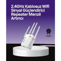 Wps Destekli 2.4ghz + 5ghz Wifi Sinyal Güçlendirici