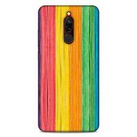 Lopard Xiaomi Redmi 8 Uyumlu Kılıf Wood'X (28) Arka Kapak Desenli