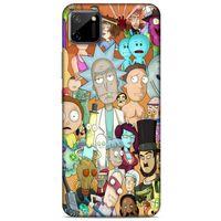 Realme C11 Uyumlu Kılıf Rick And Morty (35) Fit Design Kılıf Cop Rick