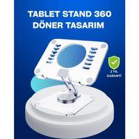 Katlanabilir Tablet Standı Ayarlanabilir Kaymaz Şeffaf Tasarım