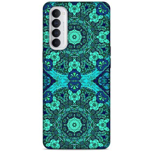 Oppo Reno 4 Pro Uyumlu Kılıf Mavi Delisi (33) Hybrid Kılıf Cami