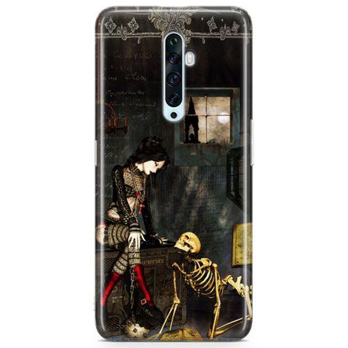 Oppo Reno2 Z 2019 Kılıf Fetiş Hayatlar Arka Kapak Koruma Desenli Full Koruyucu