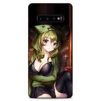 Lopard Samsung Galaxy S10 Plus Uyumlu Kılıf PiXel (34) Slim Armor Kılıf TNT Anime