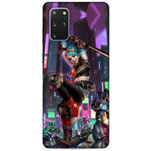 Samsung Galaxy S20 Plus Uyumlu Kılıf Harley Quinn (29) Arka Koruma Kılıfı Koyu haki