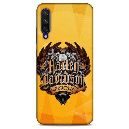 Xiaomi Mi A3 Uyumlu Kılıf Motorsiklet (37) Silicone Cover Harley Davidson