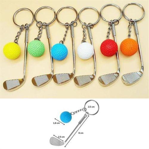 Gerçekçi Golf Tasarımlı Şık Anahtarlık Kolye Çanta Süsü Golf Keychain (3748)