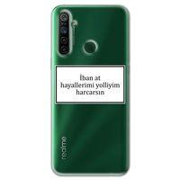Realme 5i Kılıf HD Yazı Baskılı Silikon Arka Kapak - Yazı 9