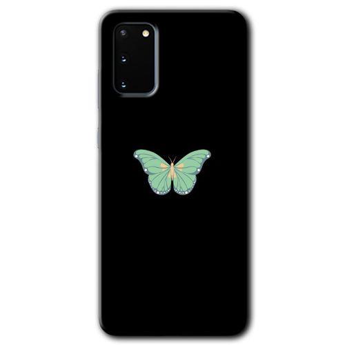 Galaxy S20 Kılıf HD Desen Baskılı Arka Kapak - Butterfly Tree