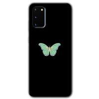 Galaxy S20 Kılıf HD Desen Baskılı Arka Kapak - Butterfly Tree