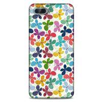 Oppo Rx17 Neo Kılıf Kelebek Etkisi (35) Fit Design Kılıf Karışık Renkli