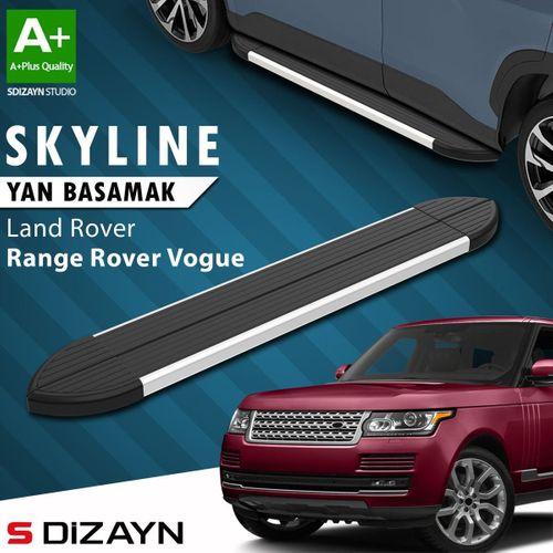 S-Dizayn Land Rover Rover Range Rover Vogue 3 Skyline Aluminyum Yan Basamak 193 Cm 2013 Üzeri A+ Kalite