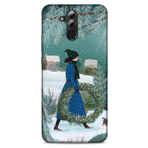 Huawei Mate 20 Lite Kılıf Snowix (41) Tank Kılıf Mavi Yeşil