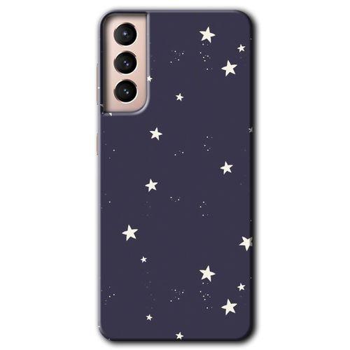 Samsung Galaxy S21 Plus Kılıf HD Desen Baskılı Arka Kapak - Gökyüzü Yıldız