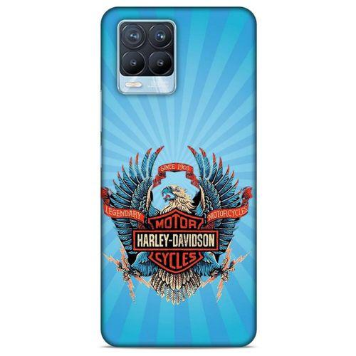 Realme 8 Pro Uyumlu Kılıf Motorsiklet (1) Kılıfı Harley Davidson