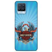 Realme 8 Pro Uyumlu Kılıf Motorsiklet (1) Kılıfı Harley Davidson