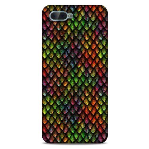 Oppo Rx17 Neo Kılıf Dragons (6) Silikon Kılıf Ejderha Skin Çok Renkli