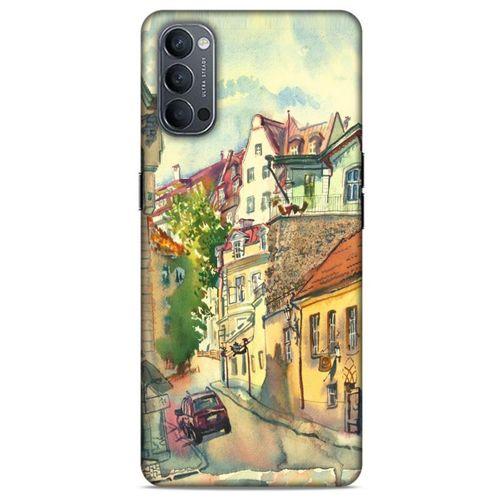 Cityx (12) Oppo Reno 4 Kılıf Silikon Kapak Desenli