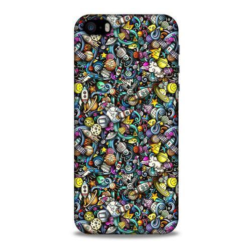 Graffitix (48) Desenli Silikon Kapak Apple Iphone 5S Kılıf