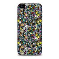 Graffitix (48) Desenli Silikon Kapak Apple Iphone 5S Kılıf