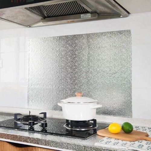 5 Metre Alüminyum Folyo Yapışkanlı Mutfak Koruyucu