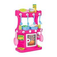 03 335 Hamarat Ayaklı Mutfak Seti Pembe