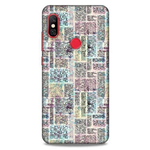 Xiaomi Mi A2 Lite Kılıf Pastel Renkler (7) Telefon Kılıfı Pembe Mavi