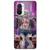 Xiaomi Redmi K40 Uyumlu Kılıf Harley Quinn (35) Fit Design Kılıf Lavanta pembesi