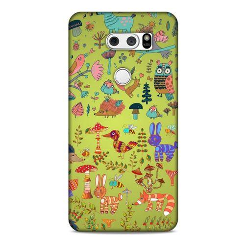 Animax Flora Jungle LG K40S Kılıf Desenli Silikon