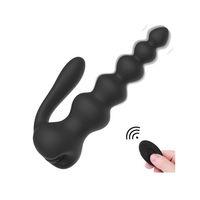 Neue 10 Fonksiyonlu Titreşimli Anal Boncuklu Plug – Kablosuz Kumandalı