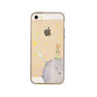 iPhone 5 Küçük Prens Desenli Premium Şeffaf Silikon Kılıf