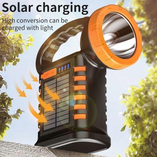 Ws-4343 Çok Fonksiyonlu Powerbanklı Solar  Kamp Lambası