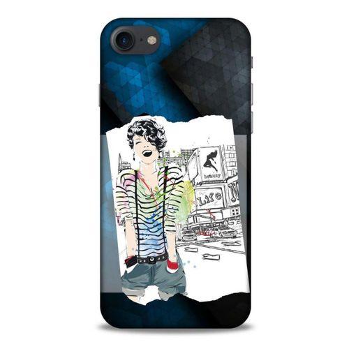 Sokak Modası 75 Apple Iphone 8 Kılıf Desenli Silikon