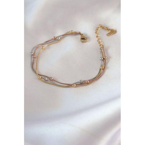 316L Çelik Mix Renk Minimal Toplu Kadın Bileklik