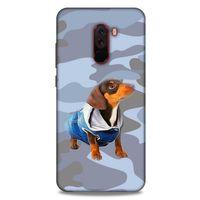 Xiaomi Pocophone F1 Kılıf Köpek Kıyafetleri (50) Shockproof Kılıf Dakhund Puf Mont