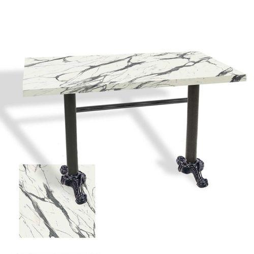 Dockers Çipa Laminat Tabla Masa (70X120) - Afyon Marble