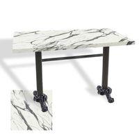 Dockers Çipa Laminat Tabla Masa (70X120) - Afyon Marble