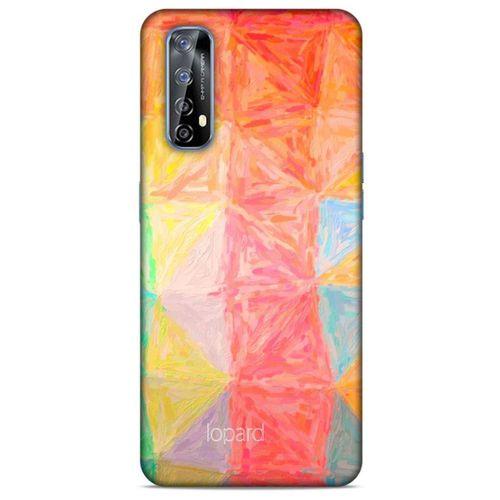 Huawei P Smart 2021 Kılıf Pastel Renkler (26) Tpu Silikon Kılıf Sarı Kırmızı
