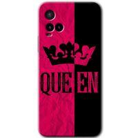 Potkal Hediye Fabrikası Vivo Y21s Kılıf HD Desen Baskılı Arka Kapak - Queen