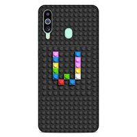Lopard Samsung Galaxy M40 Uyumlu Kılıf BloX (39) Liquid Crystal Kılıf W Harfi