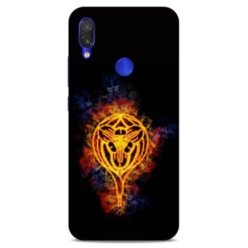 Lopard Xiaomi Redmi Note 7 Pro Uyumlu Kılıf FireX (18) Telefon Kılıfları Sarı siyah