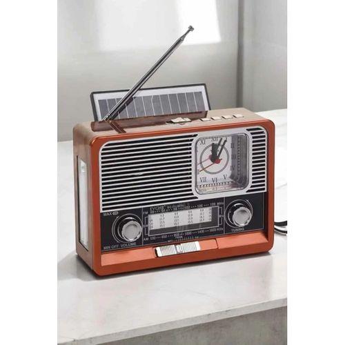 Nostaljik Görünümlü Usb Girişli Bluetooth Bağlantılı Radyo