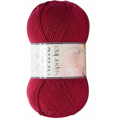 Süper İnci El Örgü İpi 100 gr Vişne Çürüğü 3630