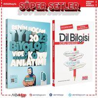 Benim Hocam 2023 TYT Biyoloji Konu ve AKM Kitap Dil Bilgisi Soru Bankası Seti 2 Kitap
