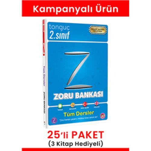 2. Sınıf Zoru Bankası Tüm Dersler 25' li Paket(3 Kitap Hediyeli)
