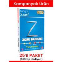 2. Sınıf Zoru Bankası Tüm Dersler 25' li Paket(3 Kitap Hediyeli)