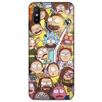 Xiaomi Redmi 9A Uyumlu Kılıf Rick And Morty (34) Slim Armor Kılıf Manager Morty