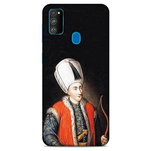 Samsung Galaxy M30s Uyumlu Kılıf Ottoman (27) Tasarımlı Kılıf Genç Osman