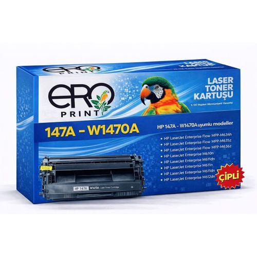 HP LaserJet Enterprise M611n Çipli Muadil Toner - 10500 Sayfalık